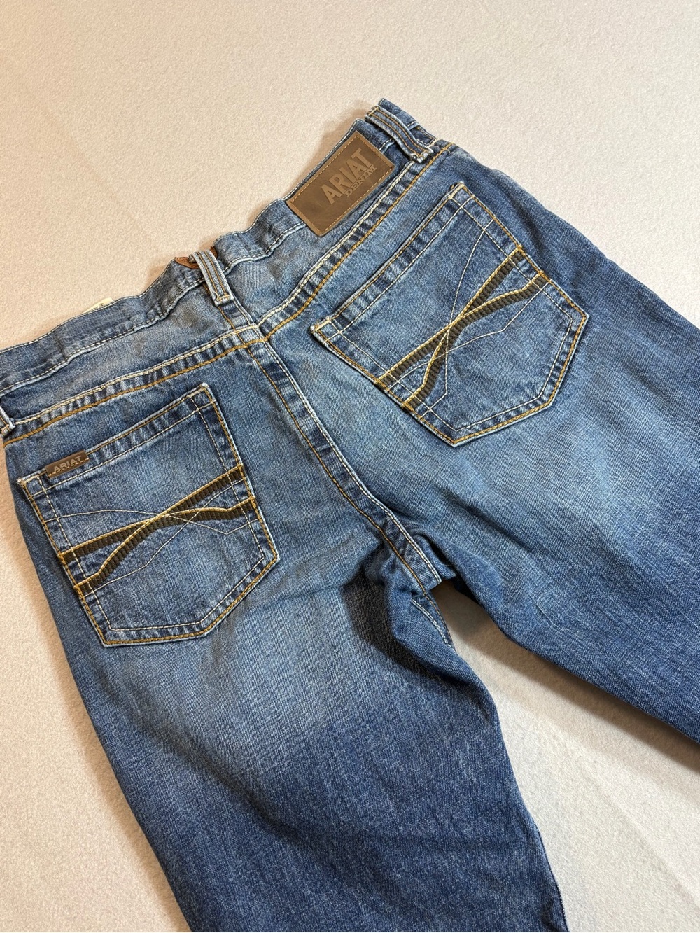 Ariat M2 Relaxed Boot Cut Jeans Men 32x34 Medium Wash - Picture 11 of 16